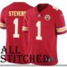 Red Home Matt Stevens Kansas City Chiefs Jersey #1