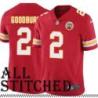 Red Home Kelly Goodburn Kansas City Chiefs Jersey #2