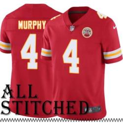 Red Home Nick Murphy Kansas City Chiefs Jersey #4