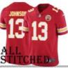 Red Home Nazeeh Johnson Kansas City Chiefs Jersey #13