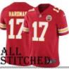 Red Home Mecole Hardman Kansas City Chiefs Jersey #17