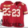 Red Home Joshua Williams Kansas City Chiefs Jersey #23