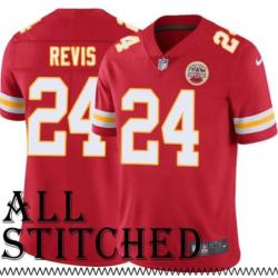 Red Home Darrelle Revis Kansas City Chiefs Jersey #24