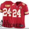 Red Home Doug Terry Kansas City Chiefs Jersey #24