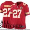 Red Home Kurt Coleman Kansas City Chiefs Jersey #27