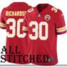 Red Home Gloster Richardson Kansas City Chiefs Jersey #30