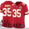 Red Home Quintin Demps Kansas City Chiefs Jersey #35