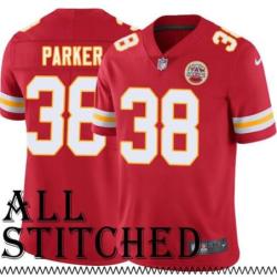 Red Home Ron Parker Kansas City Chiefs Jersey #38