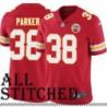 Red Home Ron Parker Kansas City Chiefs Jersey #38