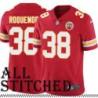Red Home Durwood Roquemore Kansas City Chiefs Jersey #38