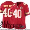 Red Home Ekow Boye-Doe Kansas City Chiefs Jersey #40