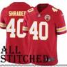 Red Home Spencer Shrader Kansas City Chiefs Jersey #40