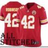 Red Home Johnny Robinson Kansas City Chiefs Jersey #42