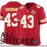 Red Home Jack Cochrane Kansas City Chiefs Jersey #43