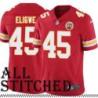 Red Home Ukeme Eligwe Kansas City Chiefs Jersey #45