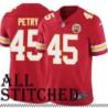 Red Home Stan Petry Kansas City Chiefs Jersey #45