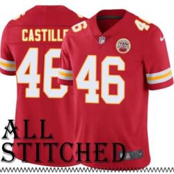 Red Home Tim Castille Kansas City Chiefs Jersey #46