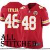 Red Home Steve Taylor Kansas City Chiefs Jersey #48