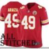 Red Home Matt Araiza Kansas City Chiefs Jersey #49