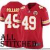 Red Home Bernard Pollard Kansas City Chiefs Jersey #49