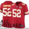 Red Home Creed Humphrey Kansas City Chiefs Jersey #52