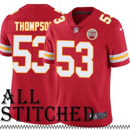 Red Home BJ Thompson Kansas City Chiefs Jersey #53