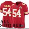 Red Home Leo Chenal Kansas City Chiefs Jersey #54