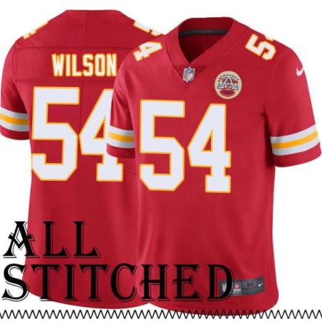 Red Home Damien Wilson Kansas City Chiefs Jersey #54