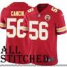 Red Home Phil Cancik Kansas City Chiefs Jersey #56