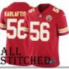 Red Home George Karlaftis III Kansas City Chiefs Jersey #56