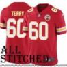 Red Home Chris Terry Kansas City Chiefs Jersey #60