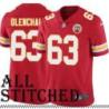 Red Home John Olenchalk Kansas City Chiefs Jersey #63
