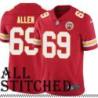 Red Home Jared Allen Kansas City Chiefs Jersey #69