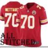 Red Home McKade Mettauer Kansas City Chiefs Jersey #70