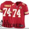 Red Home Gene Trosch Kansas City Chiefs Jersey #74