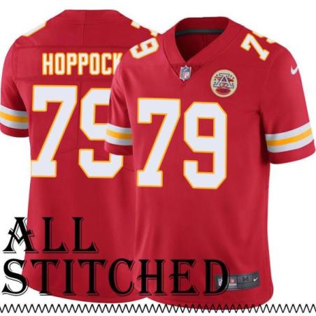 Red Home Doug Hoppock Kansas City Chiefs Jersey #79