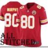 Red Home James Murphy Kansas City Chiefs Jersey #80