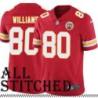 Red Home Lawrence Williams Kansas City Chiefs Jersey #80