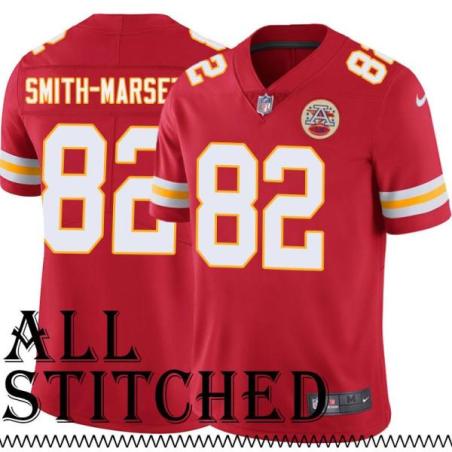 Red Home Ihmir Smith-Marsette Kansas City Chiefs Jersey #82