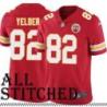 Red Home Deon Yelder Kansas City Chiefs Jersey #82