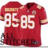 Red Home Marc Boerigter Kansas City Chiefs Jersey #85