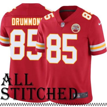 Red Home Eddie Drummond Kansas City Chiefs Jersey #85