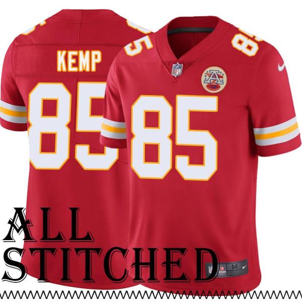 Red Home Marcus Kemp Kansas City Chiefs Jersey #85