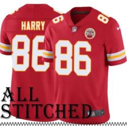 Red Home Emile Harry Kansas City Chiefs Jersey #86