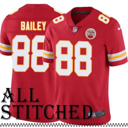 Red Home Victor Bailey Kansas City Chiefs Jersey #88