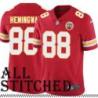 Red Home Junior Hemingway Kansas City Chiefs Jersey #88