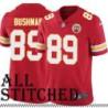 Red Home Matt Bushman Kansas City Chiefs Jersey #89