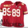 Red Home Pete Mandley Kansas City Chiefs Jersey #89