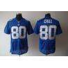 [NEW,Elite] Victor Cruz Football Jersey -NY-G #80 NEW Football Jersey(Blue)