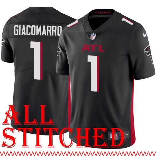 Black Home Ralph Giacomarro Jersey Atlanta Falcons #1